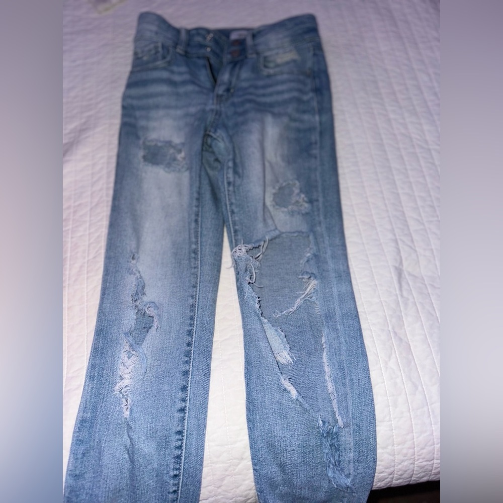 Bke youth ripped jeans size 10